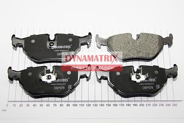 Dynamatrix DBP578 Brake Pad Set, disc brake DBP578: Buy near me in Poland at 2407.PL - Good price!