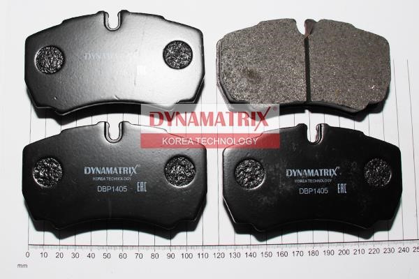 Dynamatrix DBP1405 Тормозные колодки дисковые, комплект DBP1405: Отличная цена - Купить в Польше на 2407.PL!