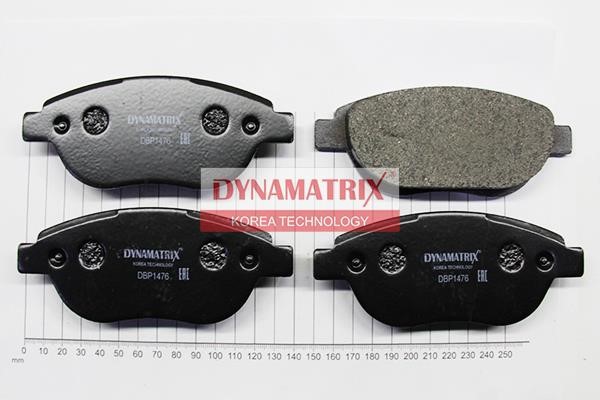 Dynamatrix DBP1476 Гальмівні колодки, комплект DBP1476: Приваблива ціна - Купити у Польщі на 2407.PL!