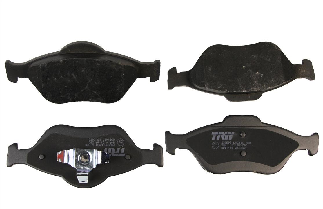 TRW GDB1419 TRW COTEC disc brake pads, set GDB1419: Buy near me in Poland at 2407.PL - Good price!
