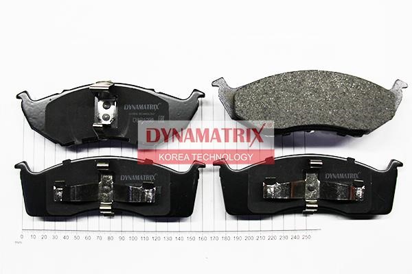 Dynamatrix DBP1098 Гальмівні колодки, комплект DBP1098: Приваблива ціна - Купити у Польщі на 2407.PL!