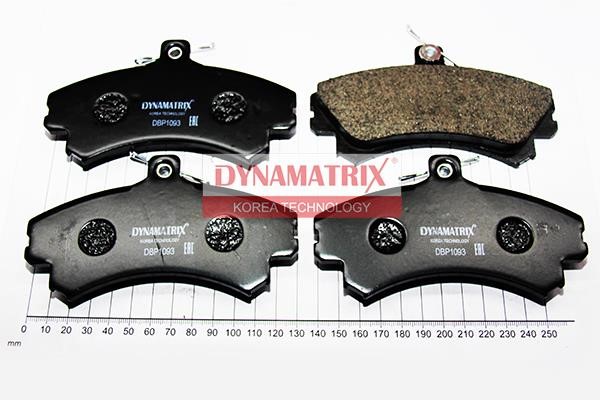 Dynamatrix DBP1093 Brake Pad Set, disc brake DBP1093: Buy near me in Poland at 2407.PL - Good price!