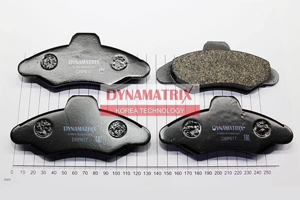 Dynamatrix DBP617 Гальмівні колодки, комплект DBP617: Приваблива ціна - Купити у Польщі на 2407.PL!