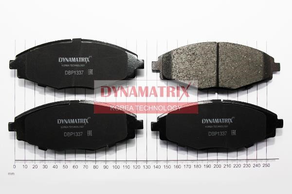 Dynamatrix DBP1337 Brake Pad Set, disc brake DBP1337: Buy near me in Poland at 2407.PL - Good price!