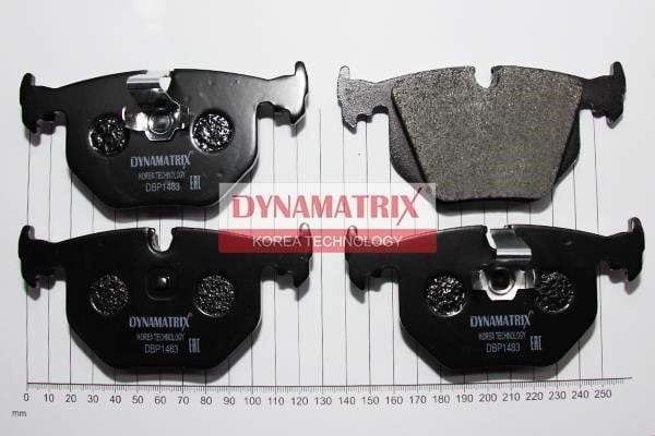 Dynamatrix DBP1483 Brake Pad Set, disc brake DBP1483: Buy near me in Poland at 2407.PL - Good price!
