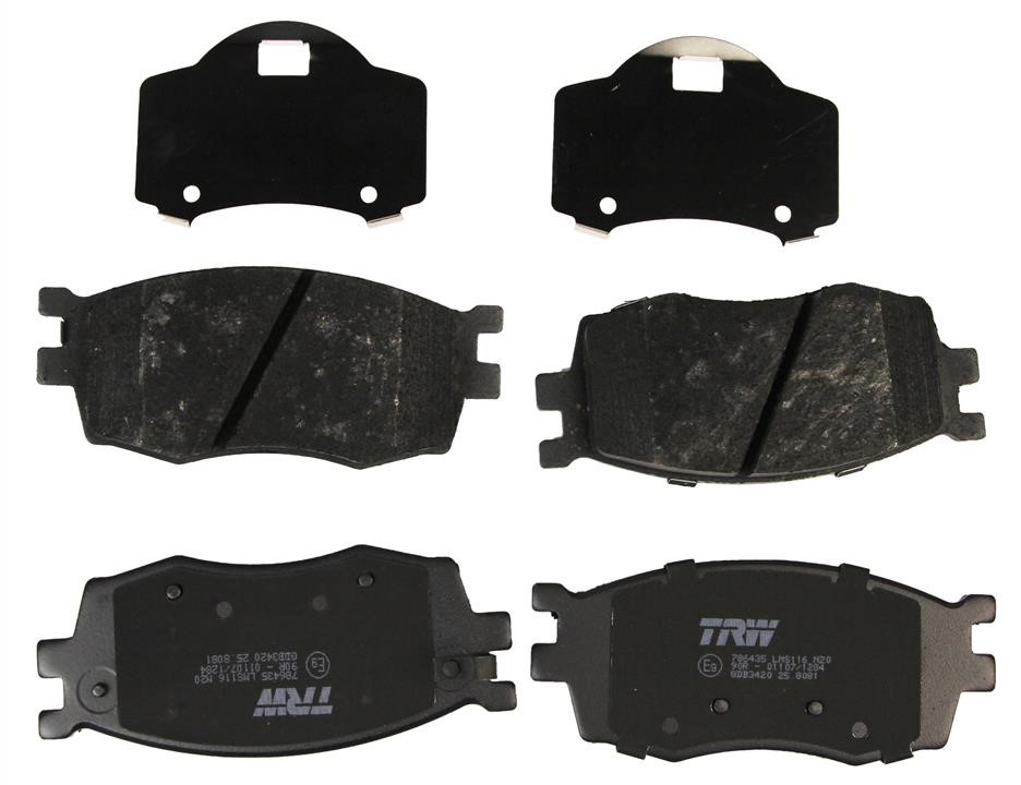 TRW GDB3420 TRW COTEC disc brake pads, set GDB3420: Buy near me in Poland at 2407.PL - Good price!