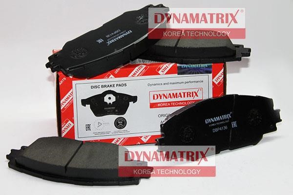Dynamatrix DBP4136 Klocki hamulcowe, zestaw DBP4136: Dobra cena w Polsce na 2407.PL - Kup Teraz!