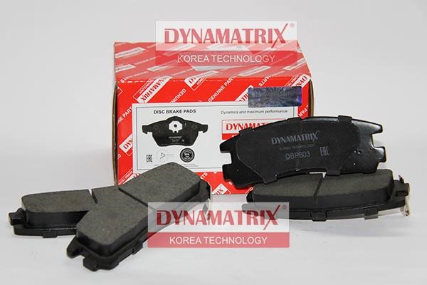 Dynamatrix DBP803 Brake Pad Set, disc brake DBP803: Buy near me in Poland at 2407.PL - Good price!