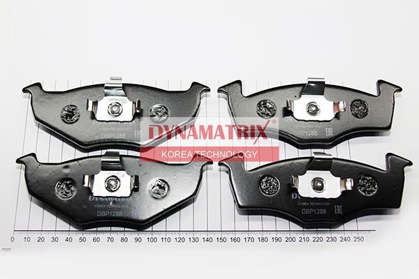 Dynamatrix DBP1288 Brake Pad Set, disc brake DBP1288: Buy near me in Poland at 2407.PL - Good price!