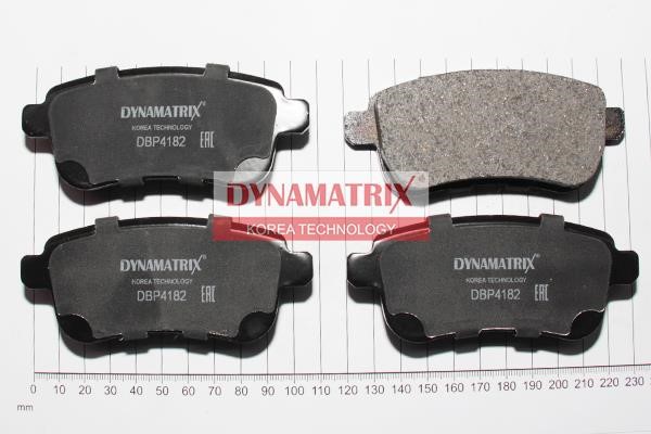 Dynamatrix DBP4182 Brake Pad Set, disc brake DBP4182: Buy near me in Poland at 2407.PL - Good price!