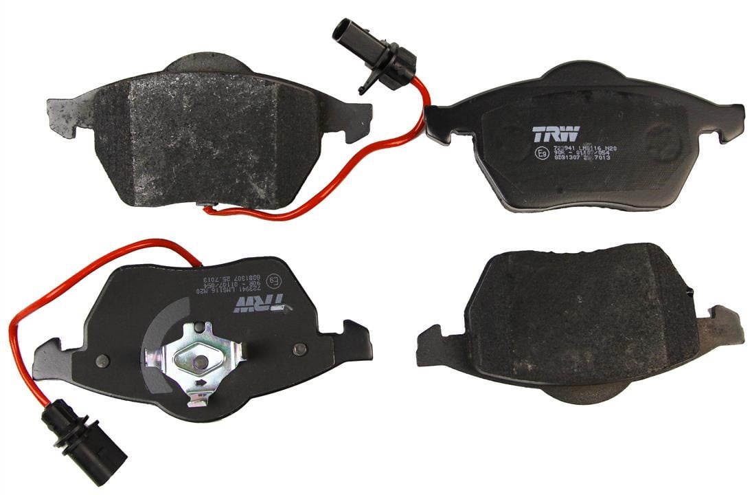 GDB1307 TRW TRW COTEC brake pad set