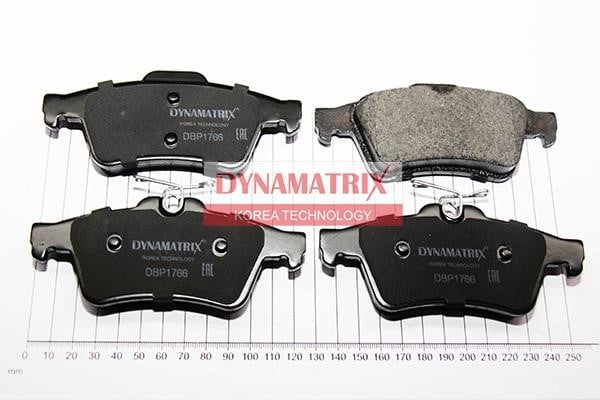 Dynamatrix DBP1766 Brake Pad Set, disc brake DBP1766: Buy near me in Poland at 2407.PL - Good price!