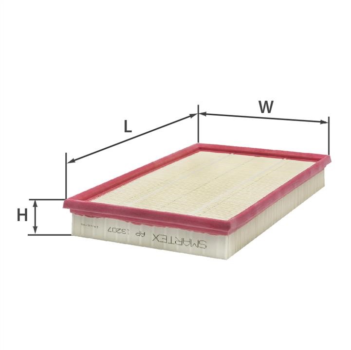Smartex AP13207 Filtr powietrza AP13207: Dobra cena w Polsce na 2407.PL - Kup Teraz!
