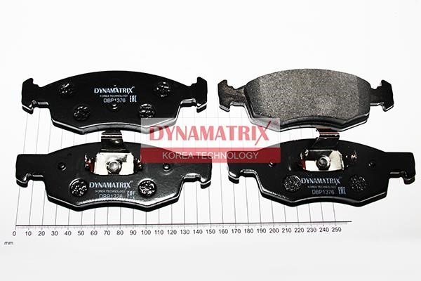 Dynamatrix DBP1376 Brake Pad Set, disc brake DBP1376: Buy near me in Poland at 2407.PL - Good price!