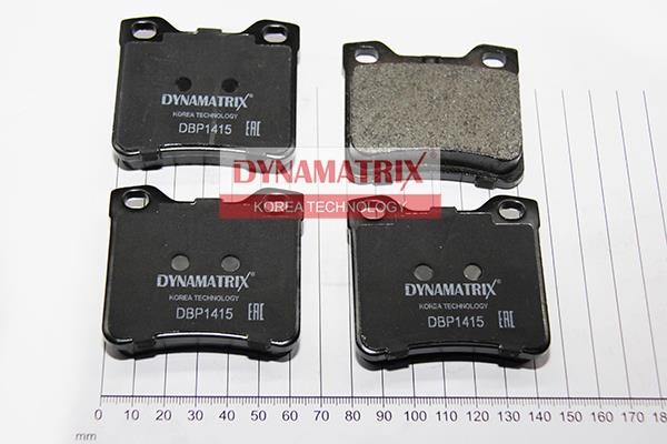 Dynamatrix DBP1415 Brake Pad Set, disc brake DBP1415: Buy near me in Poland at 2407.PL - Good price!