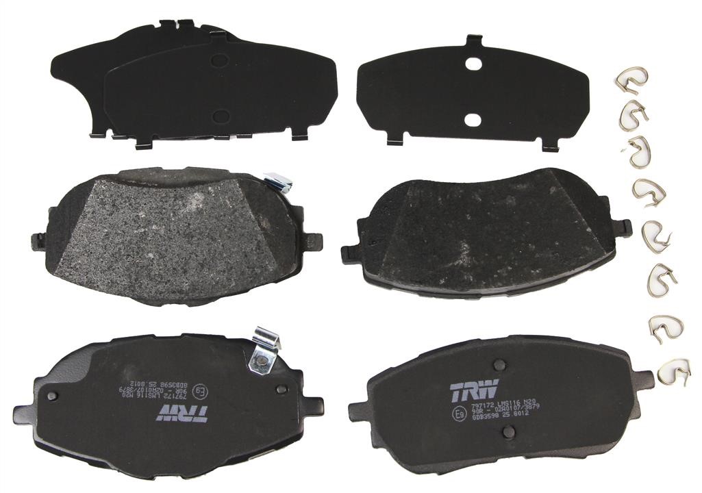 TRW GDB3598 TRW COTEC disc brake pads, set GDB3598: Buy near me in Poland at 2407.PL - Good price!