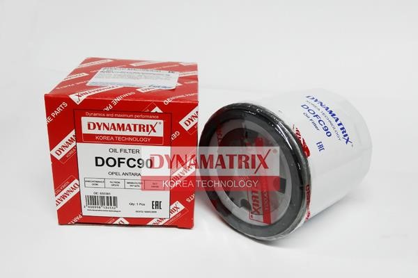 Dynamatrix DOFC90 Фільтр масляний DOFC90: Приваблива ціна - Купити у Польщі на 2407.PL!