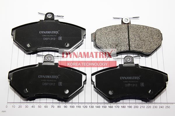 Dynamatrix DBP1312 Brake Pad Set, disc brake DBP1312: Buy near me in Poland at 2407.PL - Good price!
