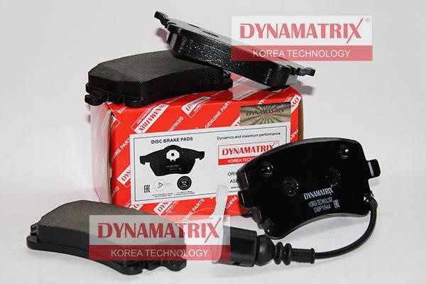 Dynamatrix DBP1644 Brake Pad Set, disc brake DBP1644: Buy near me in Poland at 2407.PL - Good price!