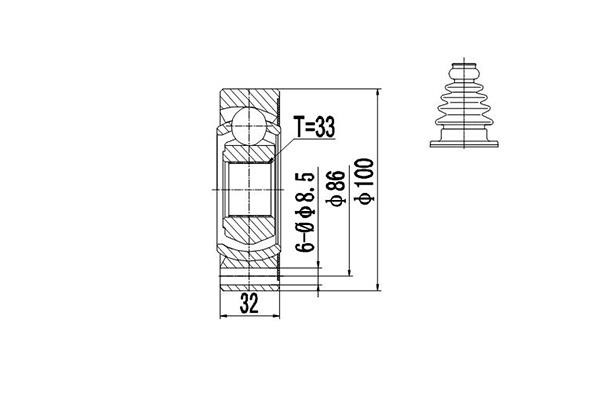 Dynamatrix DCV603002 Wspólny zestaw DCV603002: Dobra cena w Polsce na 2407.PL - Kup Teraz!