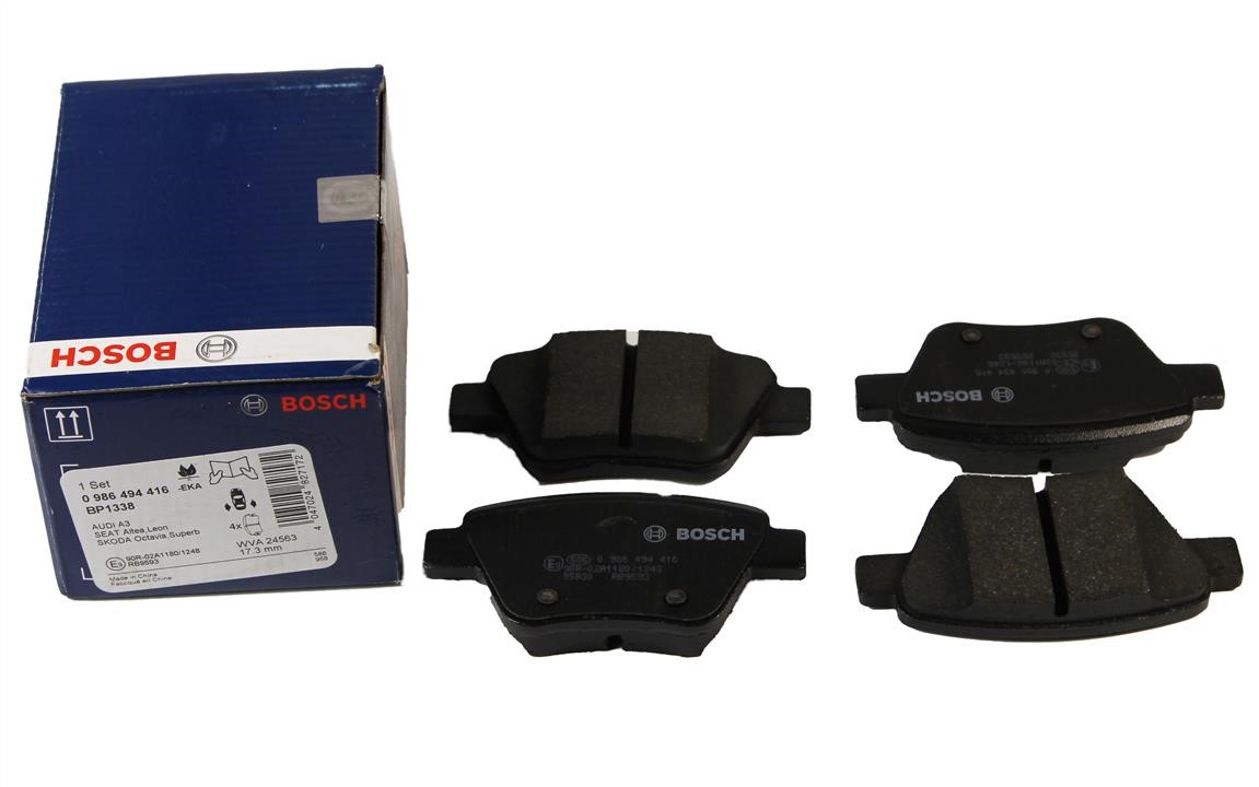 Bosch Rear disc brake pads, set – price 162 PLN