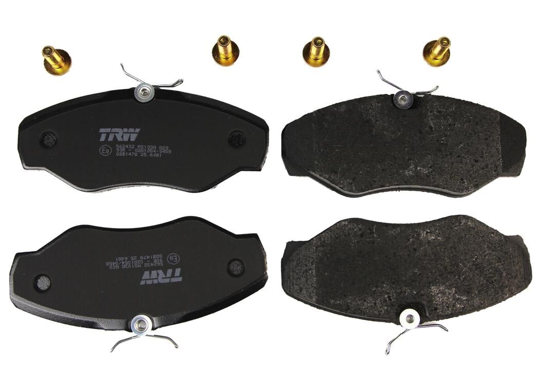 TRW GDB1478 TRW COTEC disc brake pads, set GDB1478: Buy near me in Poland at 2407.PL - Good price!