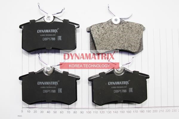 Dynamatrix DBP1788 Scheibenbremsbeläge, Set DBP1788: Kaufen Sie zu einem guten Preis in Polen bei 2407.PL!