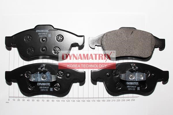 Dynamatrix DBP4180 Brake Pad Set, disc brake DBP4180: Buy near me in Poland at 2407.PL - Good price!