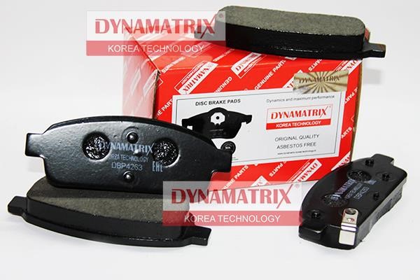 Dynamatrix DBP4263 Brake Pad Set, disc brake DBP4263: Buy near me in Poland at 2407.PL - Good price!