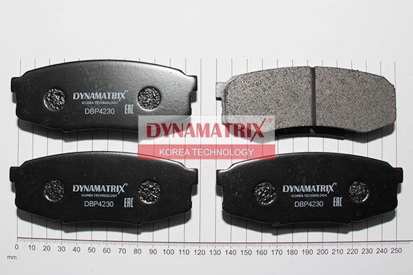 Dynamatrix DBP4230 Brake Pad Set, disc brake DBP4230: Buy near me in Poland at 2407.PL - Good price!