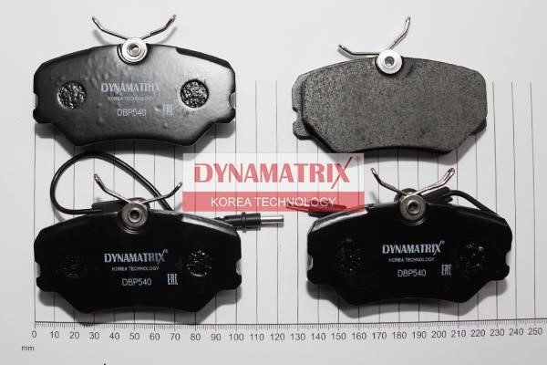 Dynamatrix DBP540 Klocki hamulcowe, zestaw DBP540: Dobra cena w Polsce na 2407.PL - Kup Teraz!