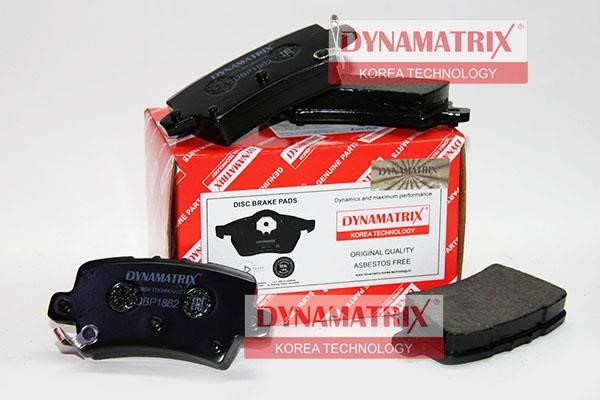 Dynamatrix DBP1862 Klocki hamulcowe, zestaw DBP1862: Dobra cena w Polsce na 2407.PL - Kup Teraz!