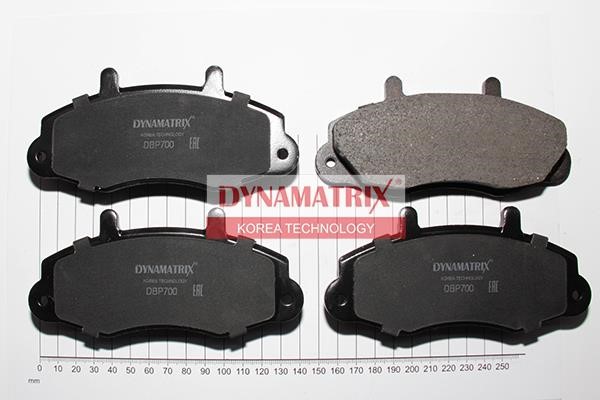 Dynamatrix DBP700 Brake Pad Set, disc brake DBP700: Buy near me in Poland at 2407.PL - Good price!
