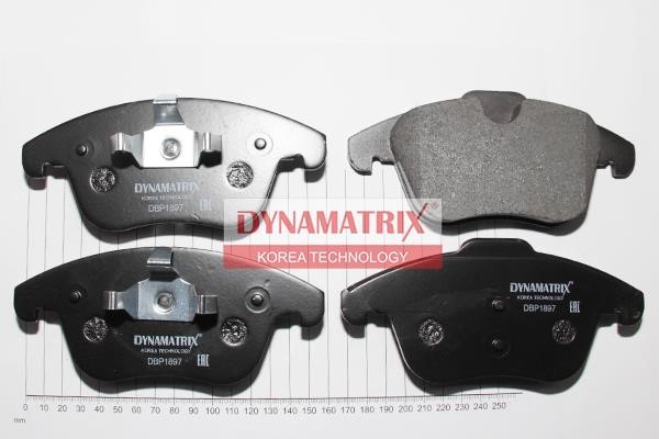 Dynamatrix DBP1897 Гальмівні колодки, комплект DBP1897: Приваблива ціна - Купити у Польщі на 2407.PL!