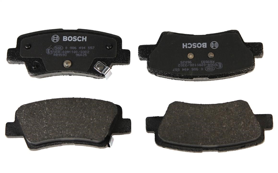 Bosch 0 986 494 557 Klocki hamulcowe, zestaw 0986494557: Dobra cena w Polsce na 2407.PL - Kup Teraz!