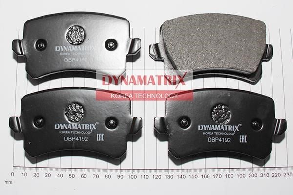 Dynamatrix DBP4192 Brake Pad Set, disc brake DBP4192: Buy near me in Poland at 2407.PL - Good price!