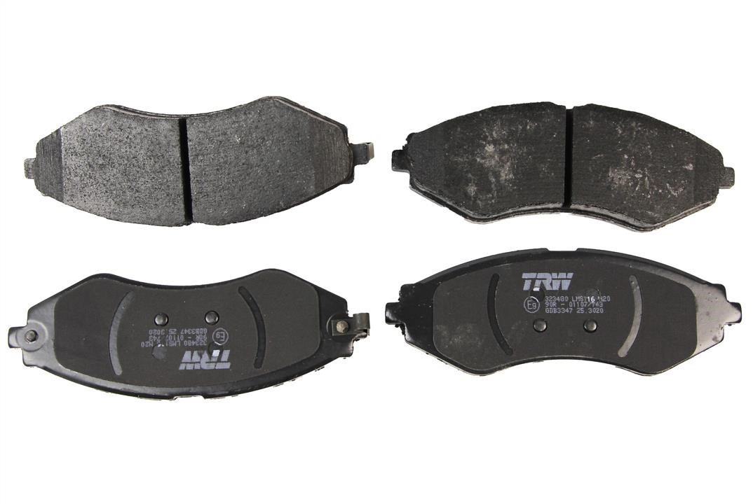 TRW GDB3347 TRW COTEC disc brake pads, set GDB3347: Buy near me in Poland at 2407.PL - Good price!