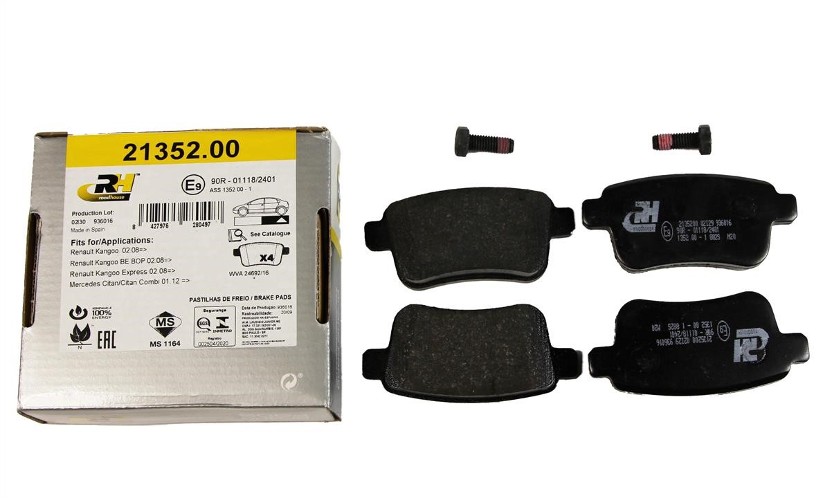 Brake Pad Set, disc brake Road house 21352.00