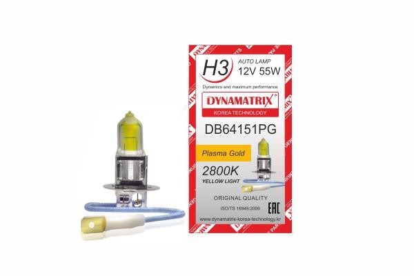 Dynamatrix DB64151PG Lampa halogenowa 12V H3 55W DB64151PG: Atrakcyjna cena w Polsce na 2407.PL - Zamów teraz!