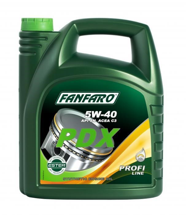 Fanfaro FF6705-5 Engine oil FanFaro PDX 5W-40, 5L FF67055: Buy near me in Poland at 2407.PL - Good price!