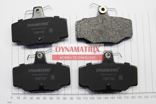Dynamatrix DBP707 Тормозные колодки дисковые, комплект DBP707: Отличная цена - Купить в Польше на 2407.PL!