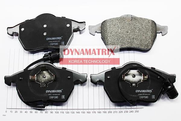 Dynamatrix DBP590 Brake Pad Set, disc brake DBP590: Buy near me in Poland at 2407.PL - Good price!