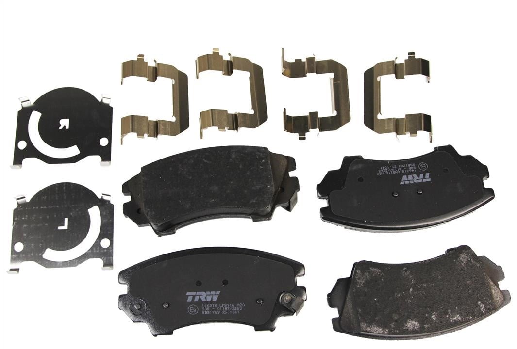 GDB1783 TRW TRW COTEC brake pad set