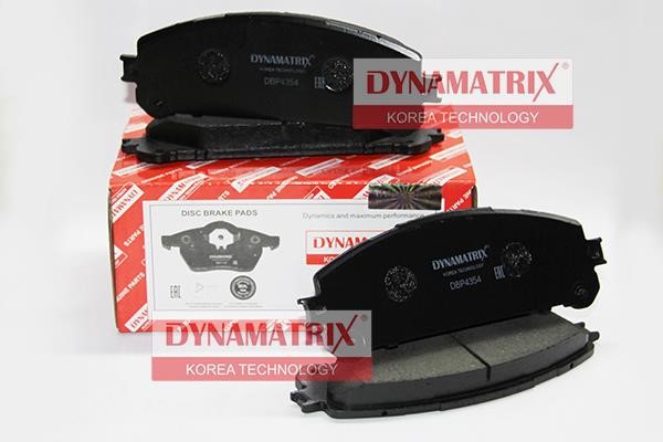 Dynamatrix DBP4354 Тормозные колодки дисковые, комплект DBP4354: Отличная цена - Купить в Польше на 2407.PL!