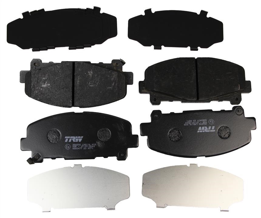 TRW GDB3477 TRW COTEC disc brake pads, set GDB3477: Buy near me in Poland at 2407.PL - Good price!