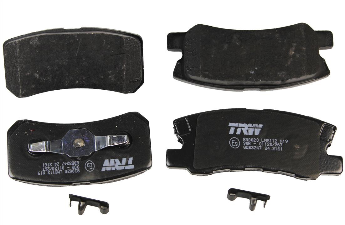 TRW GDB3247 TRW COTEC disc brake pads, set GDB3247: Buy near me in Poland at 2407.PL - Good price!