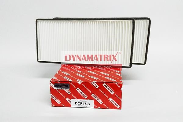 Dynamatrix DCF47/S Фільтр салону DCF47S: Приваблива ціна - Купити у Польщі на 2407.PL!