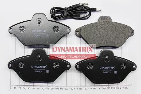 Dynamatrix DBP875 Тормозные колодки дисковые, комплект DBP875: Отличная цена - Купить в Польше на 2407.PL!