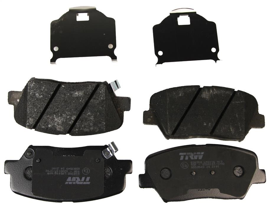 TRW GDB3549 TRW COTEC disc brake pads, set GDB3549: Buy near me in Poland at 2407.PL - Good price!