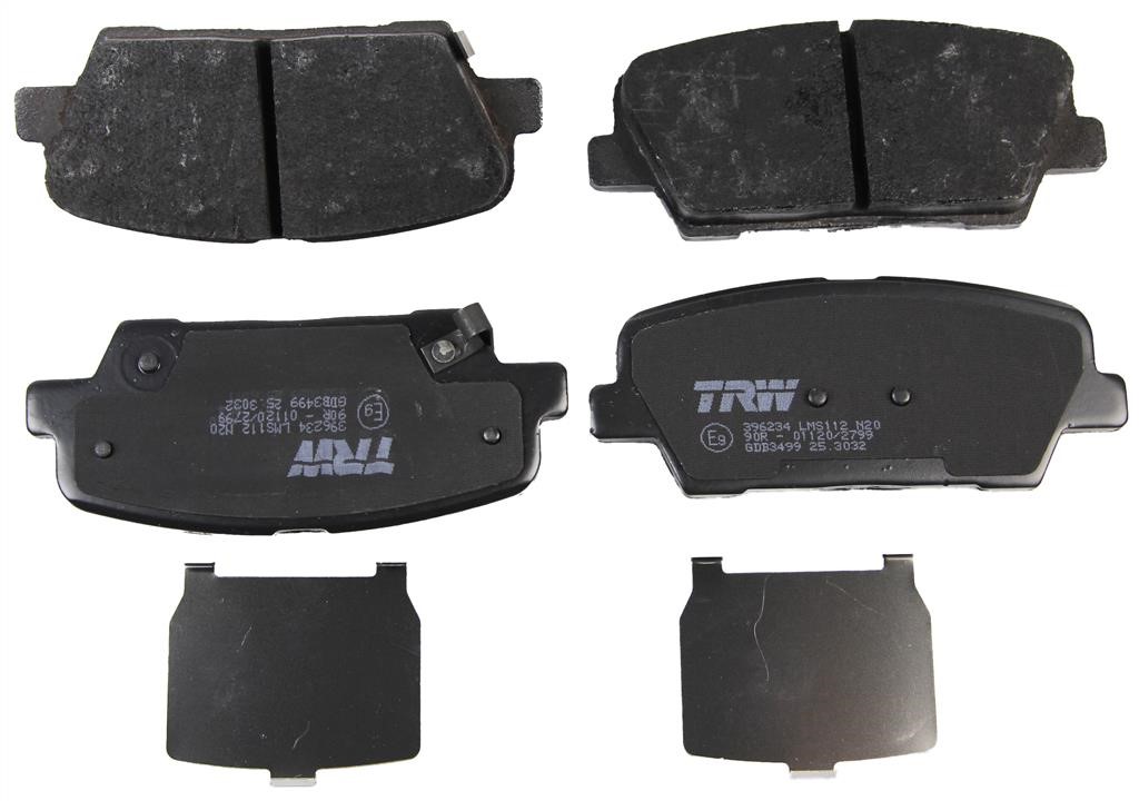 TRW GDB3499 TRW COTEC disc brake pads, set GDB3499: Buy near me in Poland at 2407.PL - Good price!